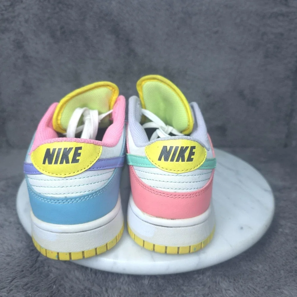 Nike Dunk Low Shoes Womens Size 8 Multicolor Pastel Easter Sneakers DD1872-100